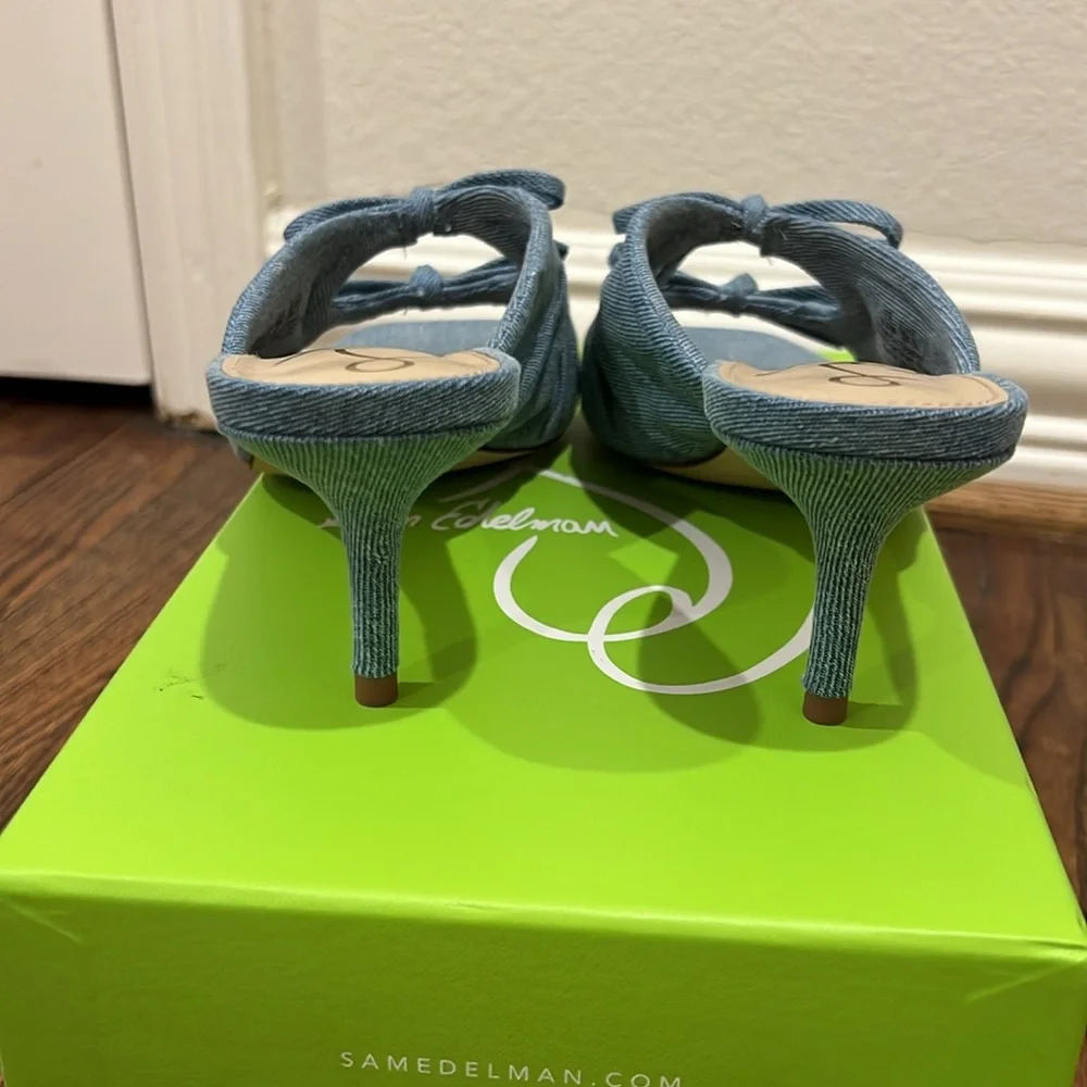 Sam Edelman Pia in Blue Denim - Picture 5 of 6